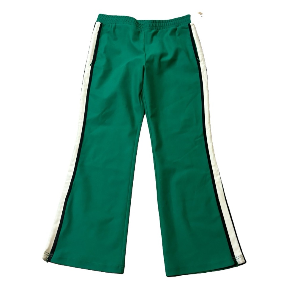 Maeve Emerald Joggers with Monochrome Stripes - Picture 3 of 8